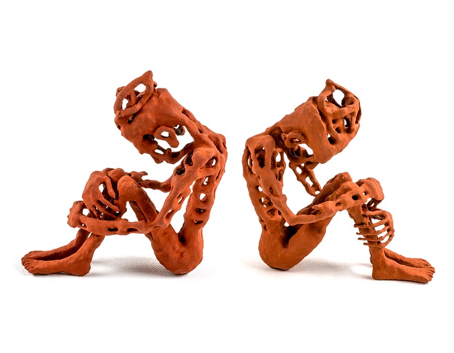 objekt-plastik-hartkeramik-contemplatio - modern art avantgarde